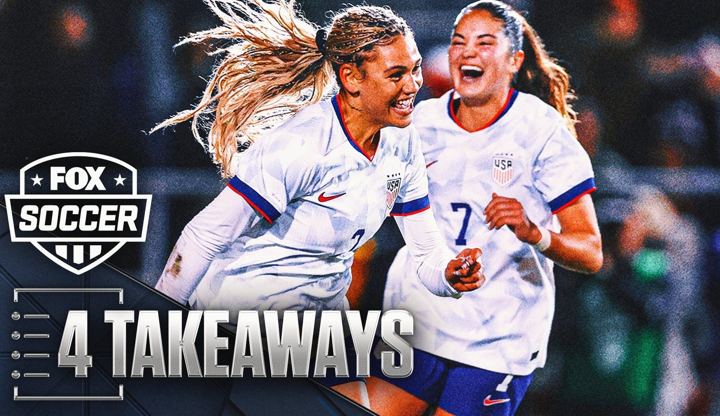 4 Takeaways From the USA's Dominant January Camp: Trinity Rodman Leads The Way