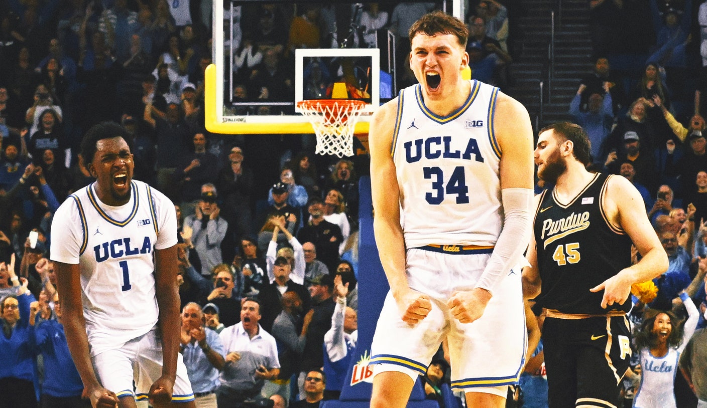 Tadi malam di Bola Basket Perguruan Tinggi: UCLA kesal no. 4 Purdue dalam Sepuluh Besar Shocker