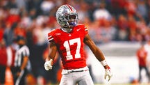 COLLEGE FOOTBALL Trending Image: 2026 NFL Draft Declarations Tracker: Ohio State WR Carnell Tate Declares