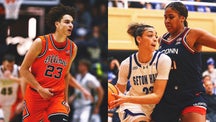 WOMEN'S COLLEGE BASKETBALL Trending Image: AP College Basketball Players of the Week: Illinois' Wagler, UConn's Strong