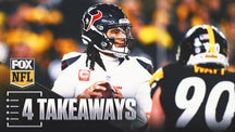 HOUSTON TEXANS Trending Image: 4 Takeaways From the Texans' Win Over the Steelers
