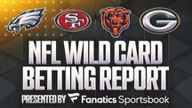 NFL Trending Image: NFL Wild Card Report: Sharp Bettors Seeking Targets for Playoff Openers