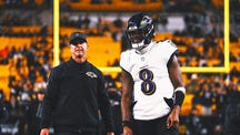 BALTIMORE RAVENS Trending Image: Ravens OC Todd Monken on Lamar Jackson, John Harbaugh: 'Had Great Relationship'
