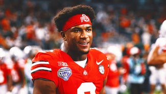 Next Story Image: 2026 NFL Draft Declarations Tracker: Ohio State Star Caleb Downs Declares