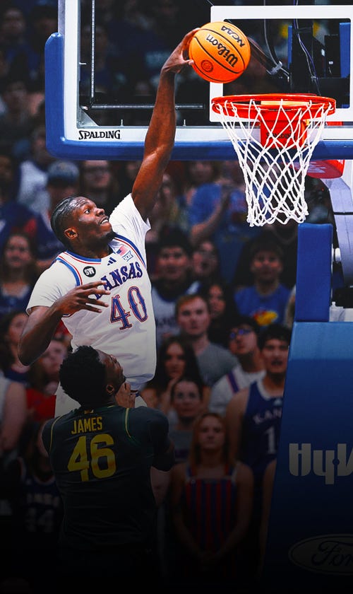 Flory Bidunga's Double-Double vs. Baylor Lands Him on Gus Johnson’s ‘GOT IT’ Team