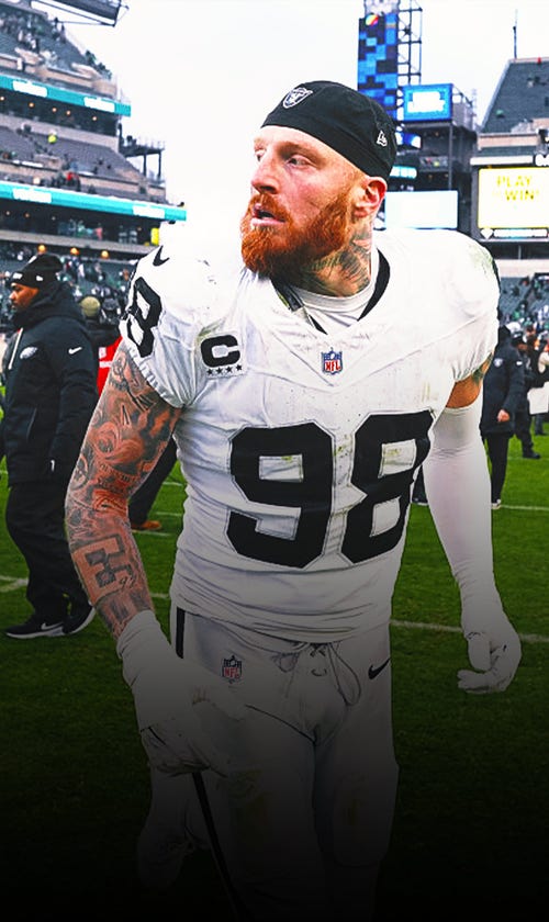 2025 NFL Playoff Buzz: Raiders DE Maxx Crosby Goes Through Meniscus Surgery