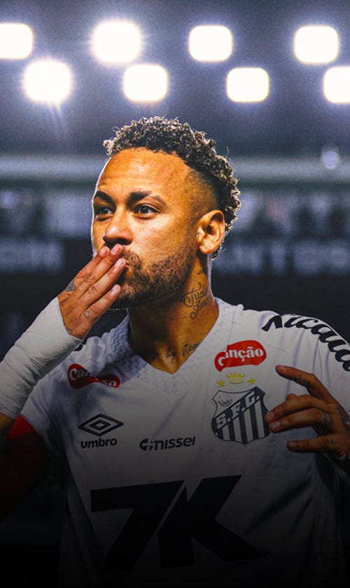 Brazil Forward Neymar Extends Contract Through 2026 Season: 'Santos is My Place'