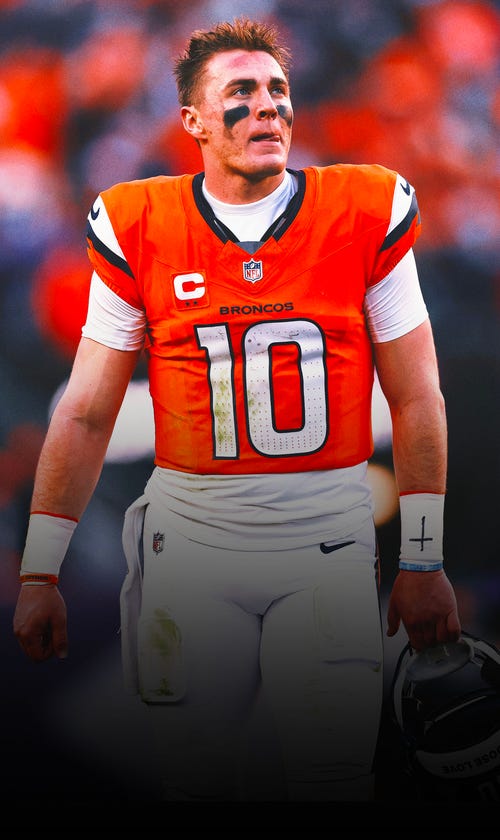 Broncos QB Bo Nix Out for AFC Championship Game, Rest of Season With Broken Ankle