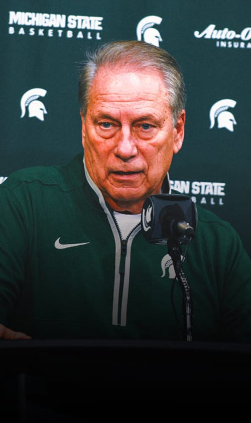 Tom Izzo on Michigan State Defend, Rebound, Run Motto: 'We're Getting Better'