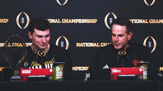 Indiana HC Curt Cignetti on QB Fernando Mendoza: 'He Has the Heart of a Lion'