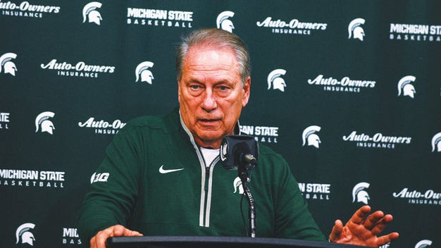 Tom Izzo on Michigan State Defend, Rebound, Run Motto: 'We're Getting Better'