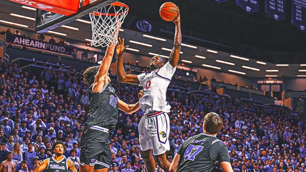 No. 19 Kansas Finishes on 27-7 Run To Beat Kansas State, 86-62