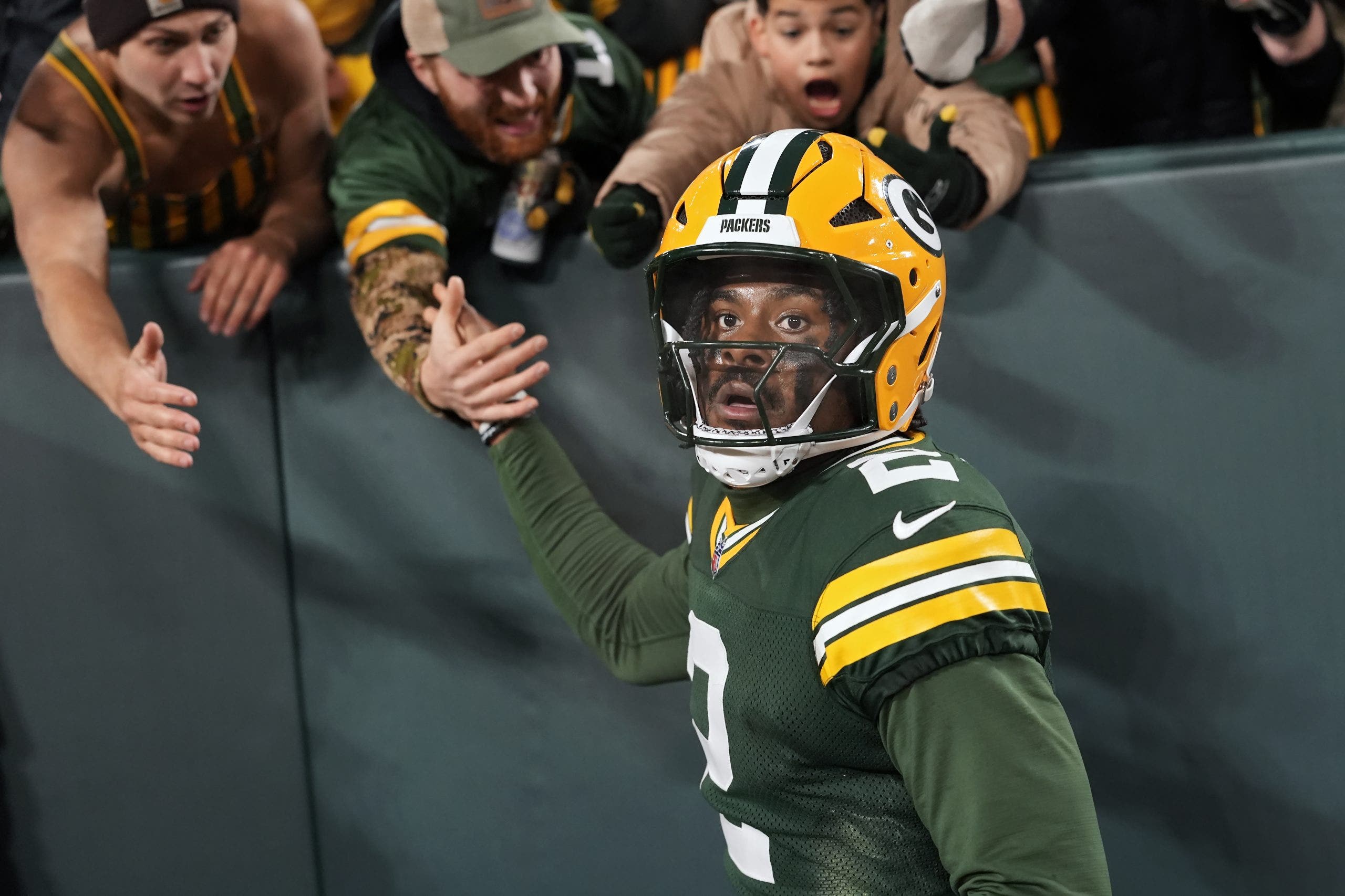 Malik Willis headlines the list of quarterbacks expected to switch teams this offseason. (Photo by Patrick McDermott/Getty Images)