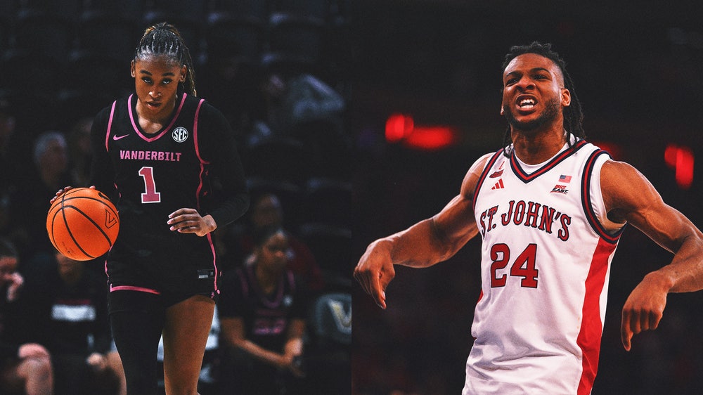 AP College Basketball Players of the Week: Vandy's Blakes, St. John's Ejiofor