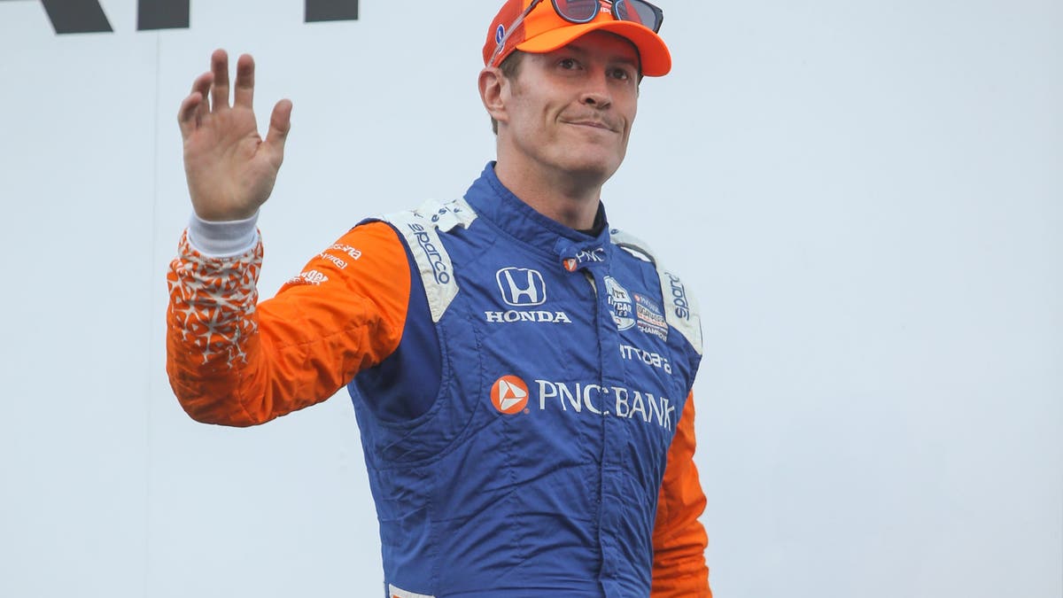 Scott Dixon at Texas Motor Speedway in 2019. (Photo by George Walker/Icon Sportswire via Getty Images)