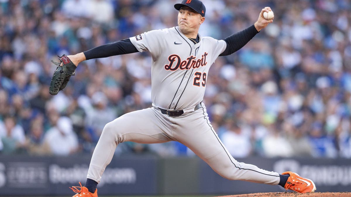 Tarik Skubal won the 2024 AL pitching crown. (Photo by Nik Pennington/MLB Photos via Getty Images)