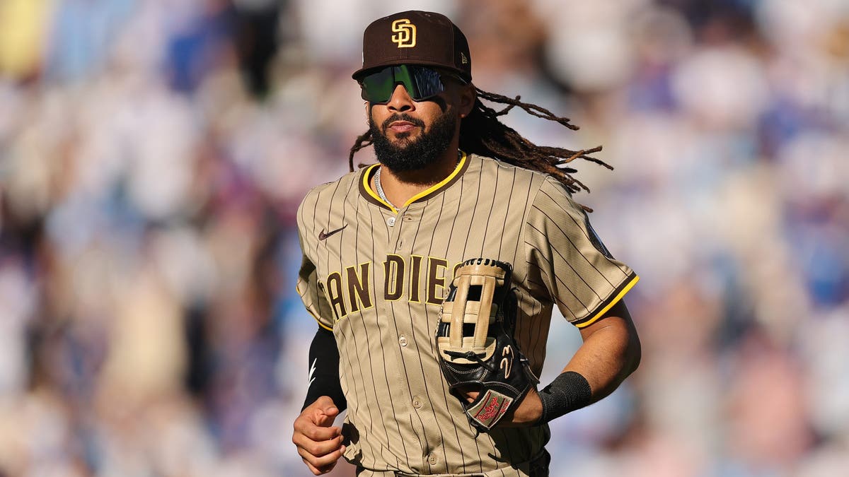 Fernando Tatis Jr. is a three-time All-Star. (Photo by Michael Reaves/Getty Images)