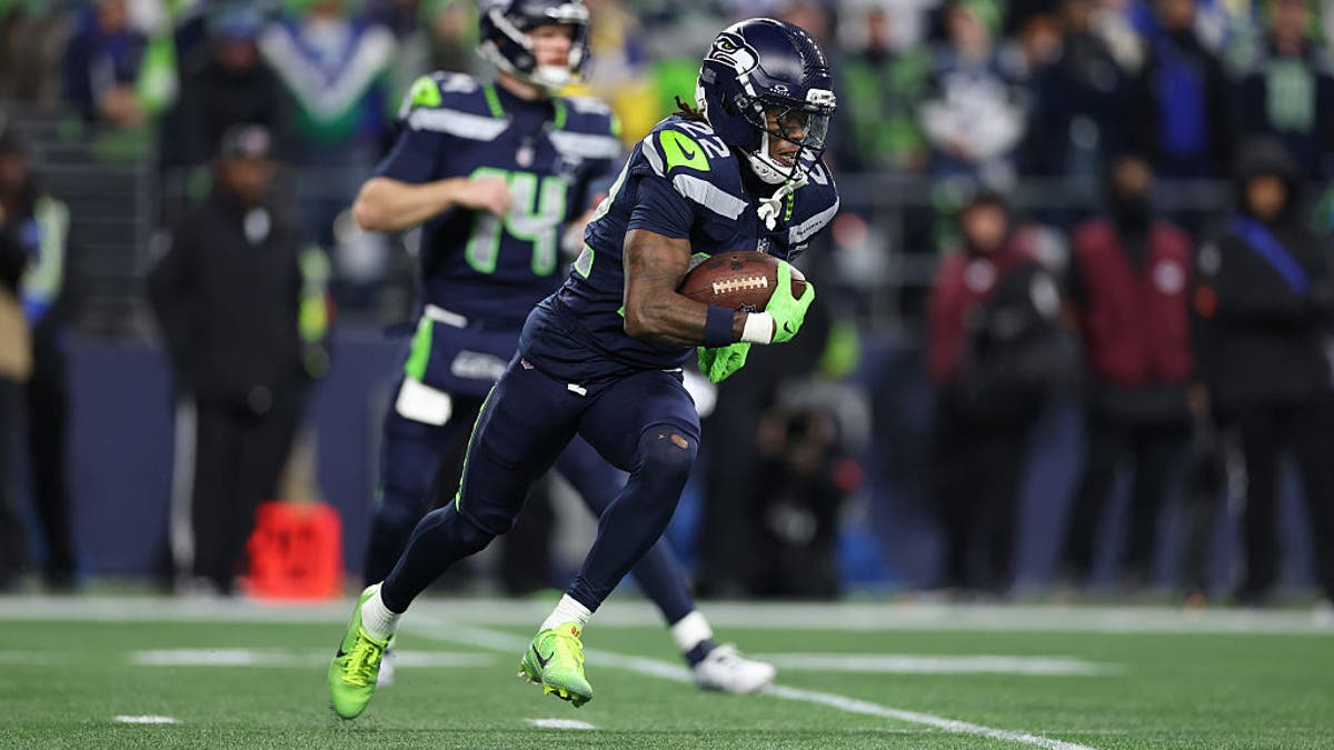 Rashid Shaheed has been the NFL's most dangerous kick returner since the Seahawks traded for him. (Photo by Simon Bruty/Sports Illustrated via Getty Images)
