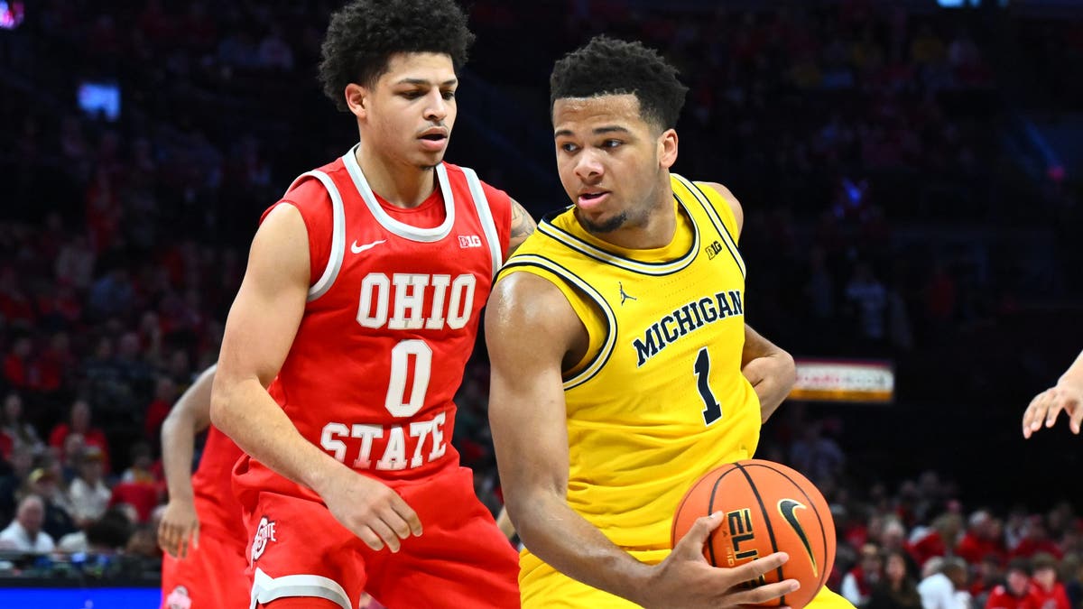 With Duke and Arizona losing, and Michigan taking care of business all week, there was just one answer for the top spot in NET. (Photo by Ben Jackson/Getty Images)