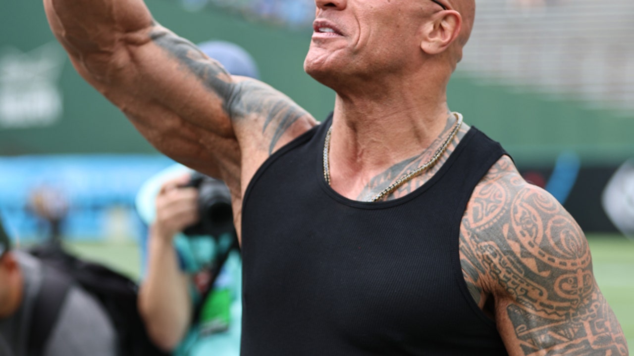 The Rock at UFL Opener