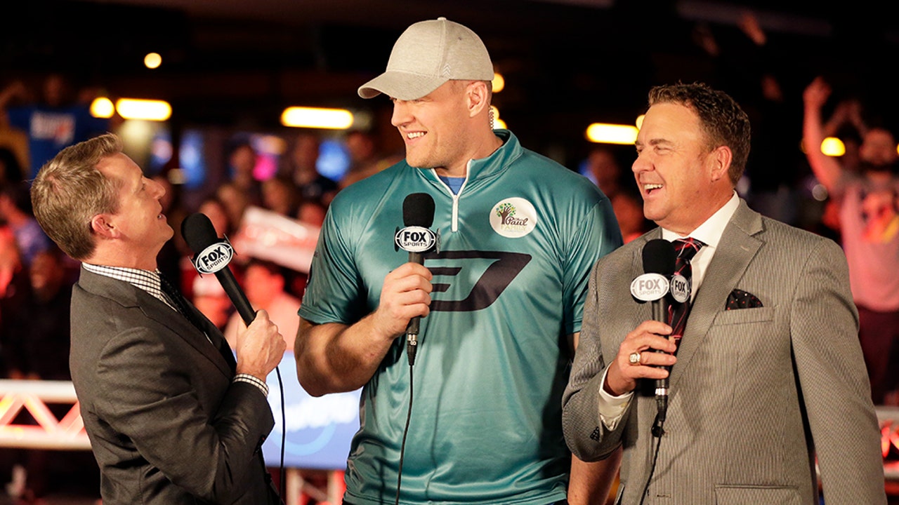 Rob Stone, JJ Watt and Randy Pedersen