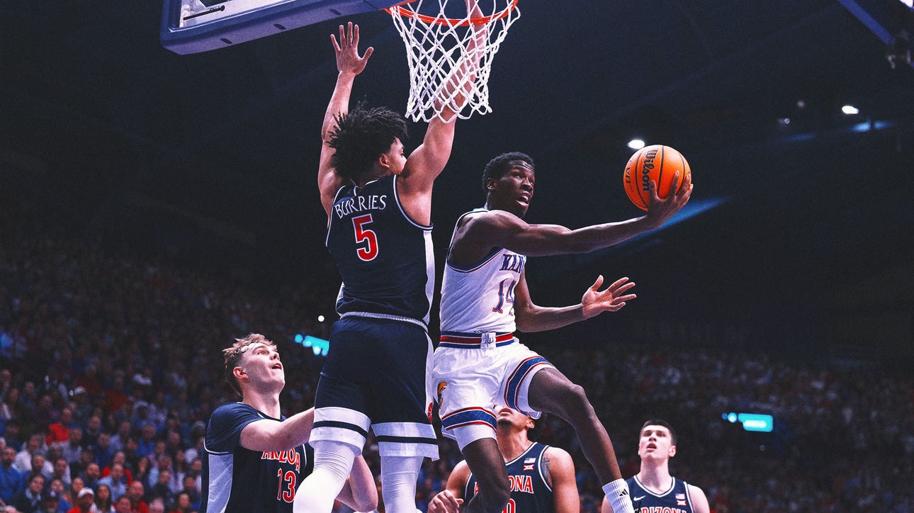No. 9 Kansas Beats Top-Ranked And Previously Unbeaten Arizona 82-78