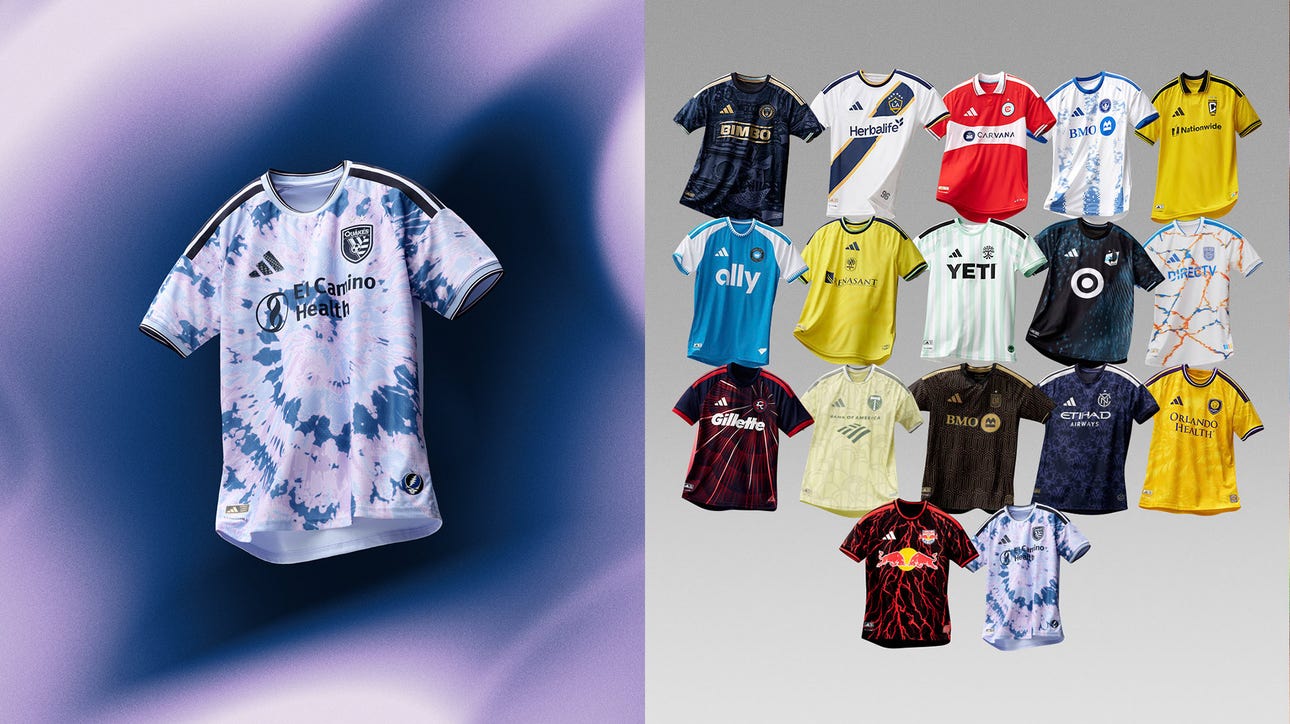 MLS Kits Revealed! Grateful Dead, America's Birthday Help Inspire Jersey Designs