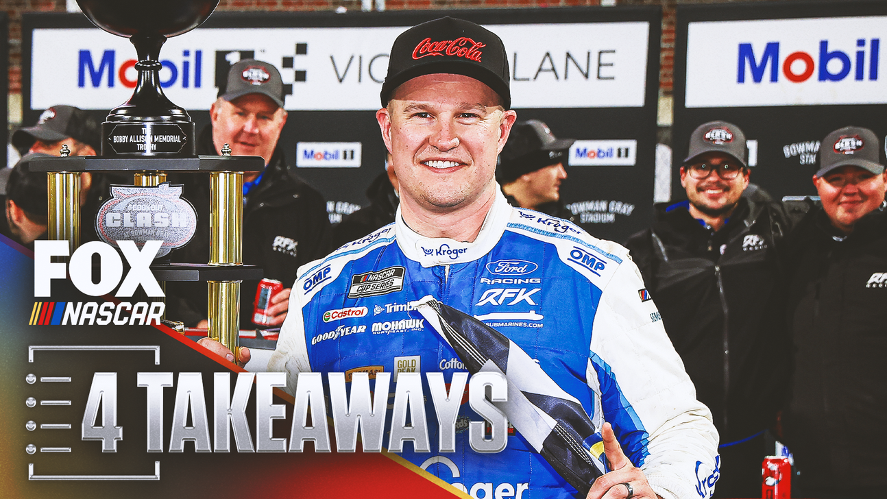 4 Takeaways From NASCAR's Clash: Ryan Preece's Big Breakthrough