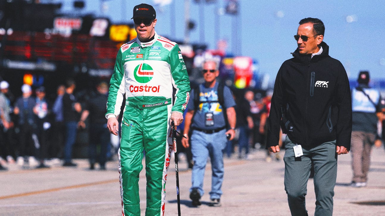 Brad Keselowski on Racing with Broken Leg: 'I Want to Win the Daytona 500'