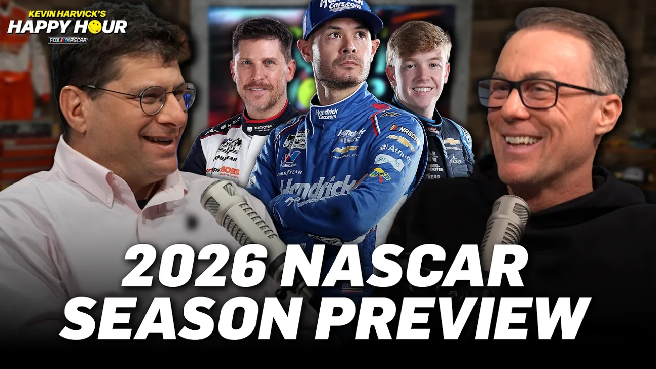 2026 NASCAR Cup Series Predictions: Kevin Harvick Talks Breakout Stars, Cup Champ