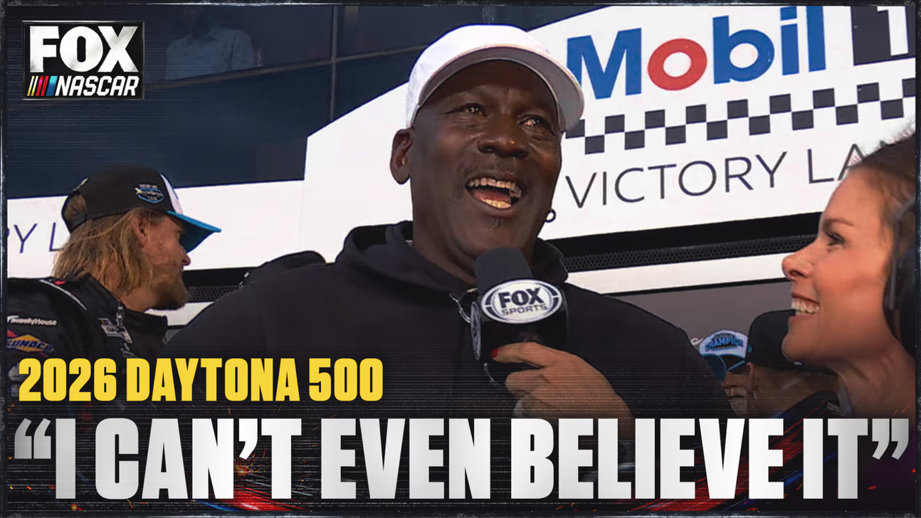 Michael Jordan: Tyler Reddick's Daytona 500 Win 'Feels Like I Won a Championship'