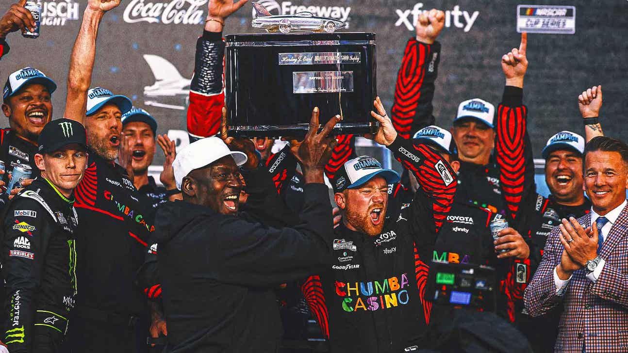 Growing Up a NASCAR Fan, Michael Jordan Enjoys the Ultimate Victory