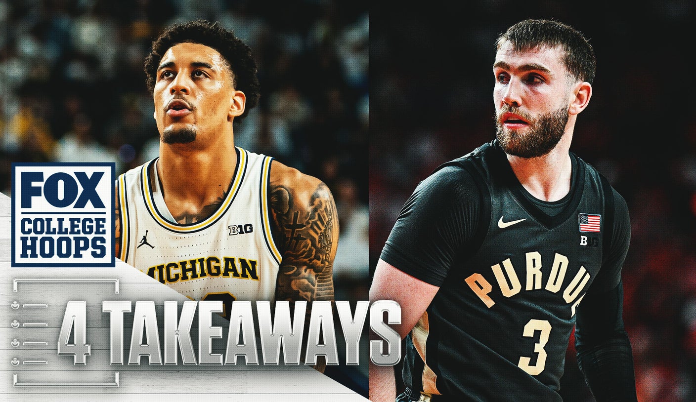 4 Takeaways From Michigan’s Large Ten Win Over Purdue