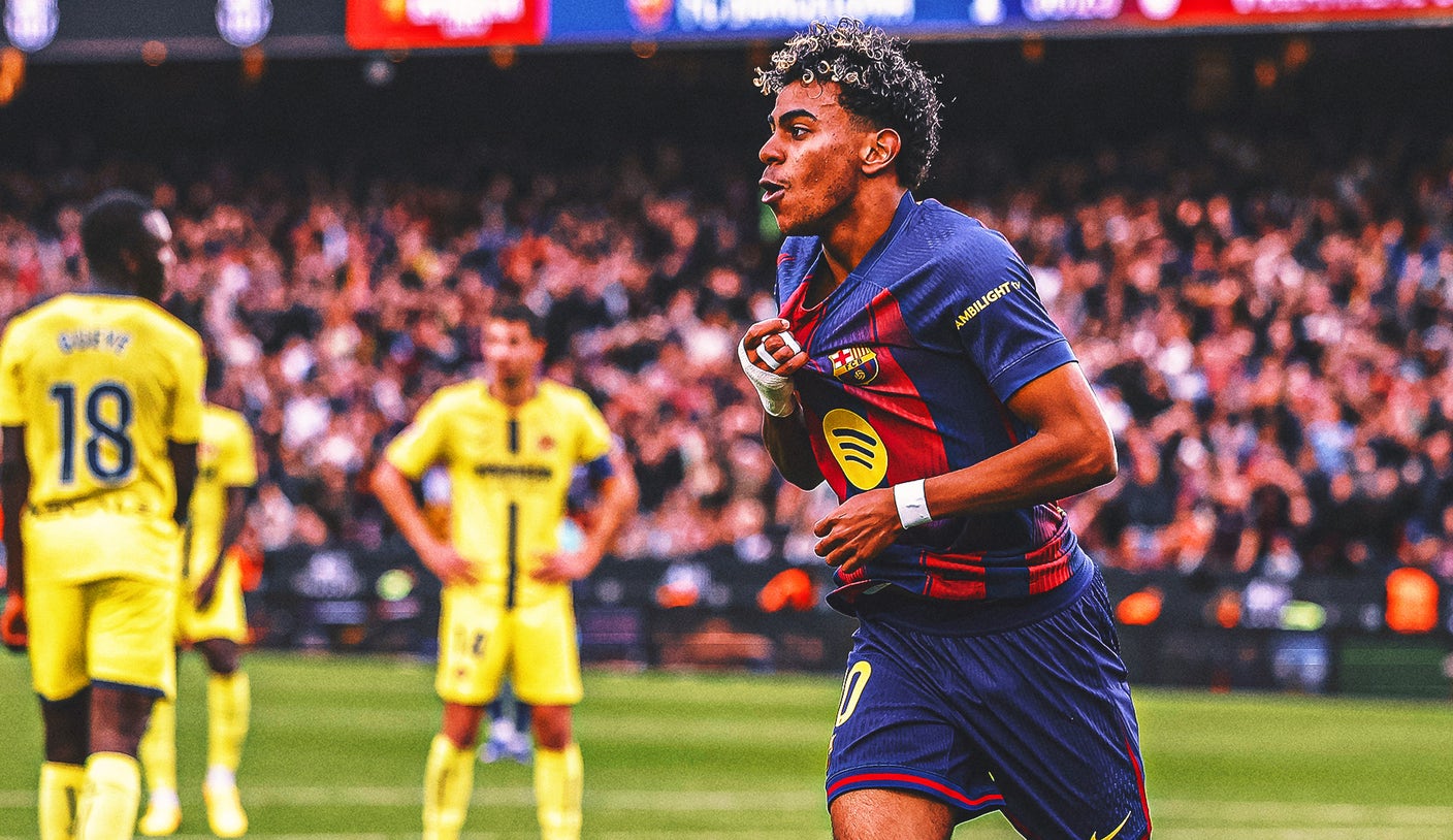 Lamine Yamal Scores First Profession Hat Trick For Barcelona In Win vs. Villarreal