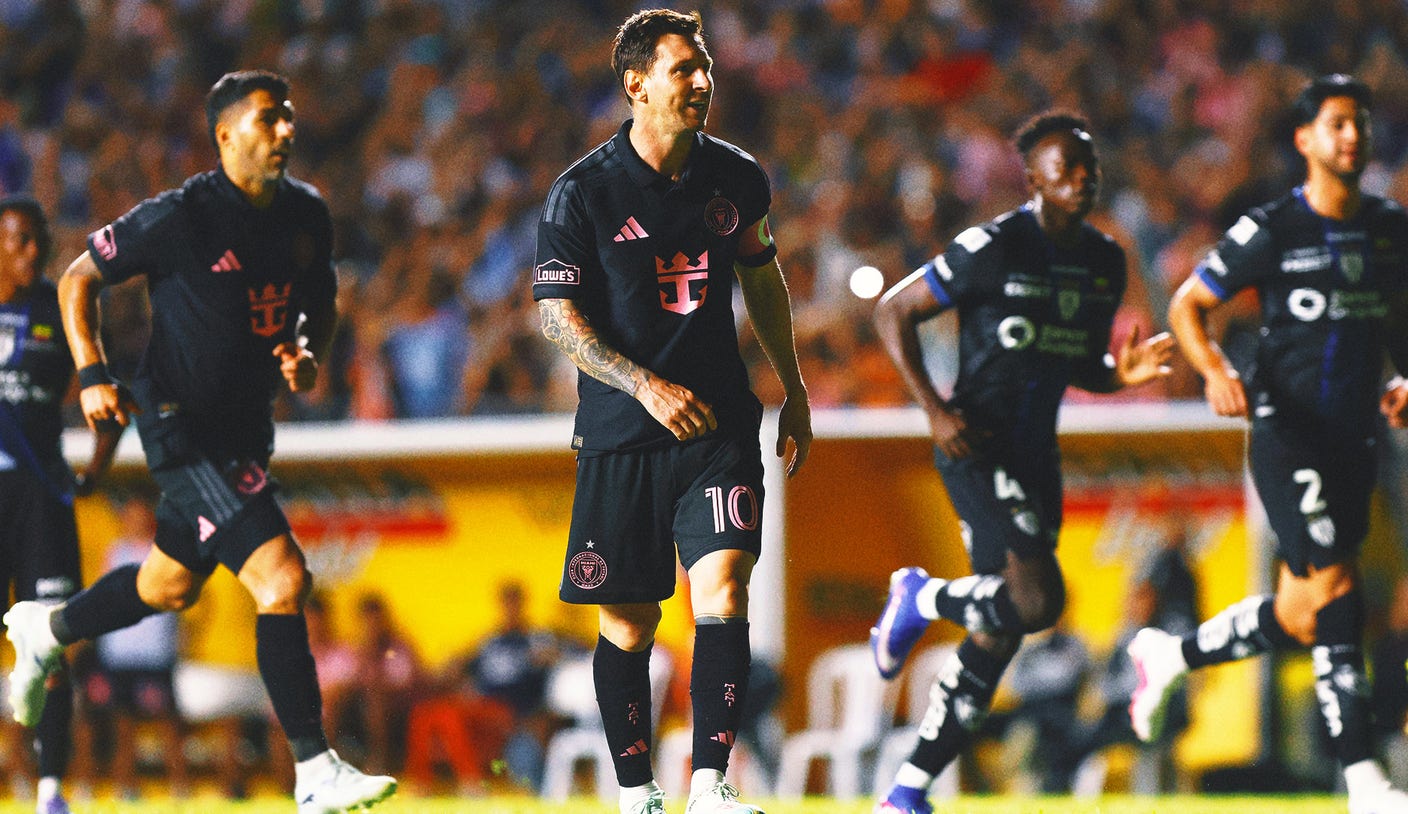 Lionel Messi Tracker: Inter Miami Star Knocked Over By Fan In Chaotic Pleasant