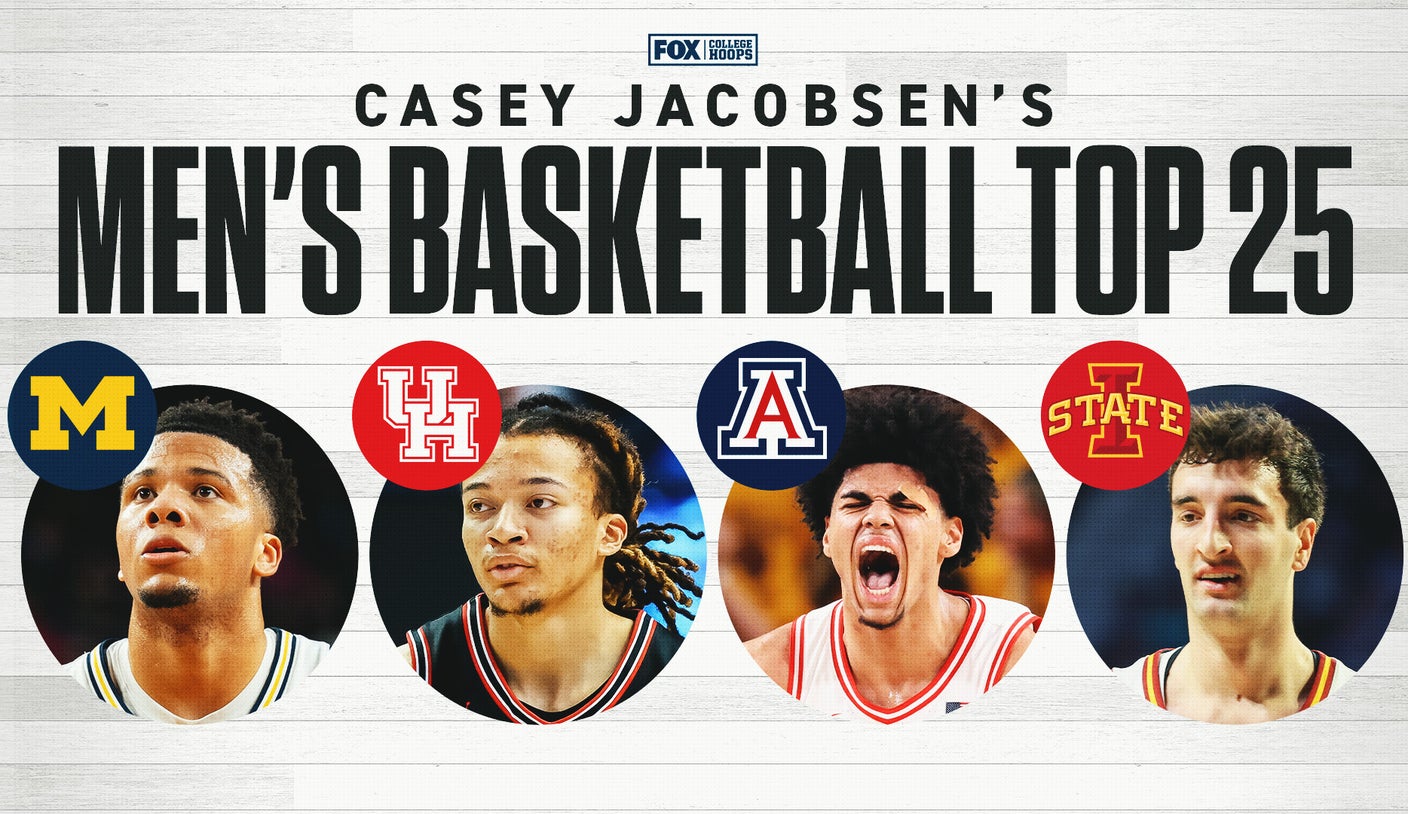 Los 25 mejores rankings de baloncesto universitario masculino