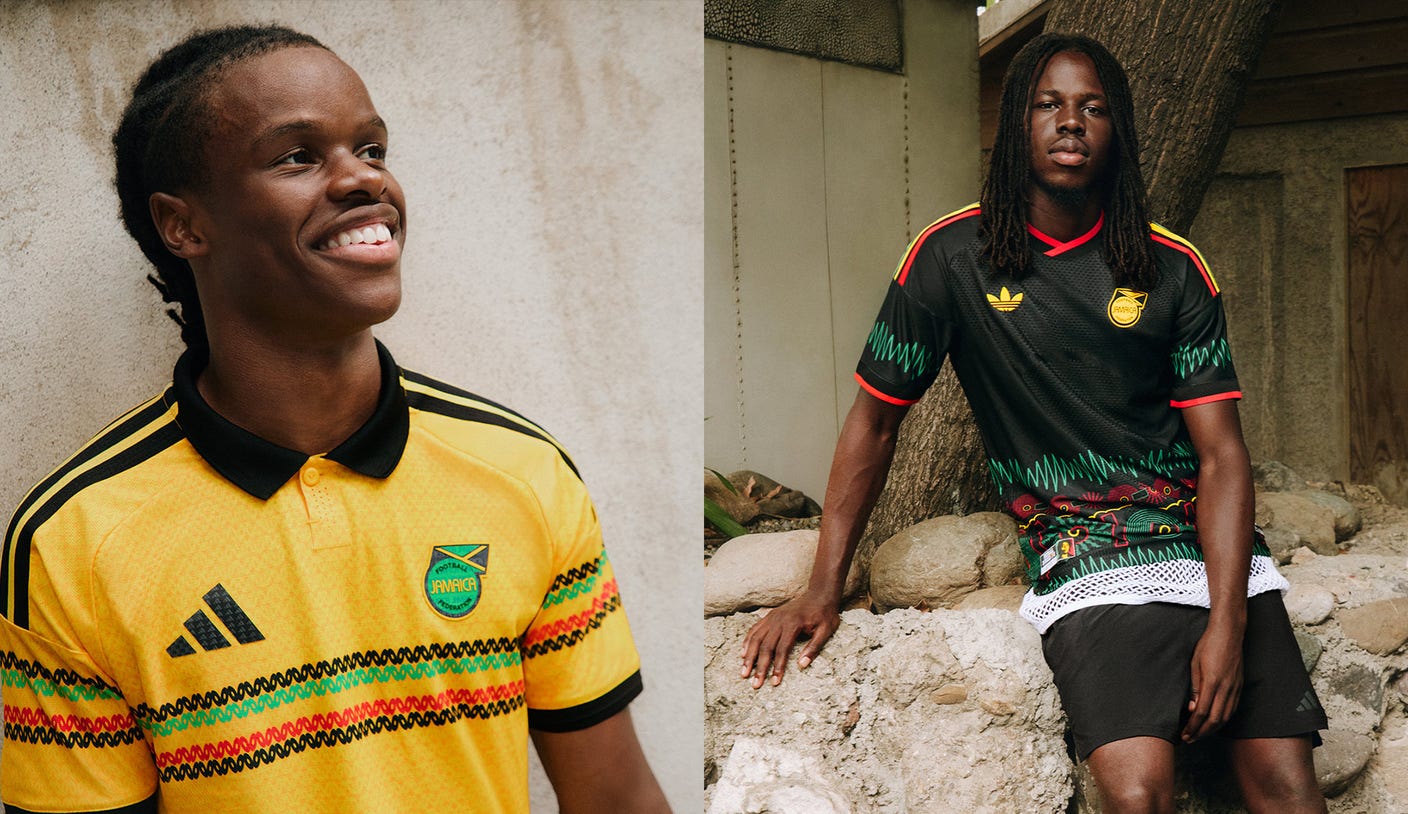 Football Is Freedom': Bob Marley Inspires Jamaica's Kits Ahead of