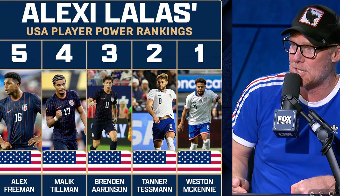 USA Player Power Rankings: Why Christian Pulisic Misses Out For The Moment