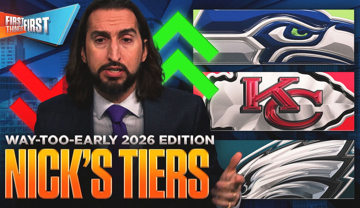 Nick Wright’s Way-Too-Early 2026 NFL Tiers: Where Does Your Team Land?
