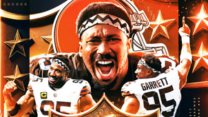 HOUSTON TEXANS Trending Image: Browns Star Myles Garrett Unanimously Wins Defensive Player of The Year