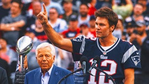 TOM BRADY Trending Image: Tom Brady to Patriots Owner Robert Kraft: 'Get That 7th Ring So We Can Match'