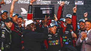 NASCAR Trending Image: Growing Up a NASCAR Fan, Michael Jordan Enjoys the Ultimate Victory