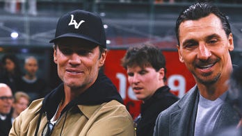 The GOAT Meets The Lion: Tom Brady, Zlatan Ibrahimovic Link Up At AC Milan Match