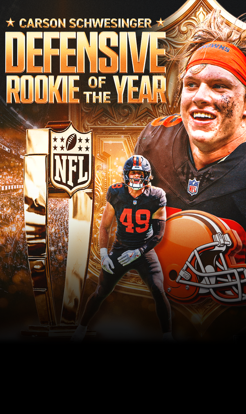 Another Award for Browns: LB Carson Schwesinger Is Defensive Rookie of the Year