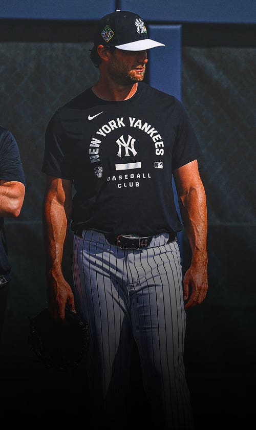 Yankees' Gerrit Cole Throws 96.9 mph in 1st Session vs. Hitters Since Tommy John Surgery