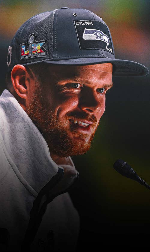 Best of Sam Darnold at Super Bowl LX Media Day