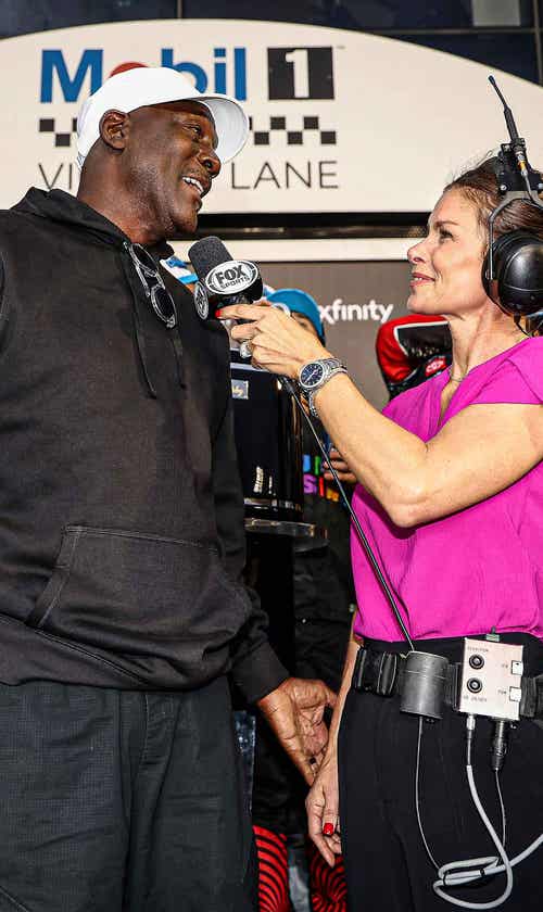 Growing Up a NASCAR Fan, Michael Jordan Enjoys the Ultimate Victory