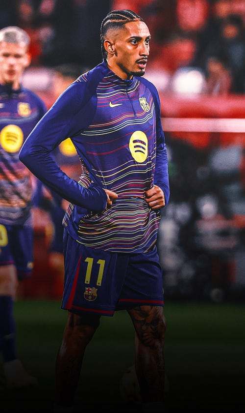 Raphinha Set For Barcelona Return As Rashford Remains Out With Knee Injury