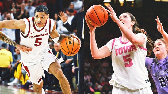 AP College Basketball Players of the Week: Arkansas' Acuff, Iowa's Heiden