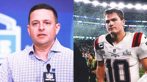 NFL Combine: Patriots GM Expects More 'Improvement' From Drake Maye, Will Campbell